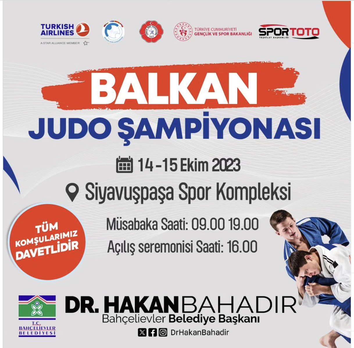 Bahçelievler Belediyesi - Judo Şampiyonası
